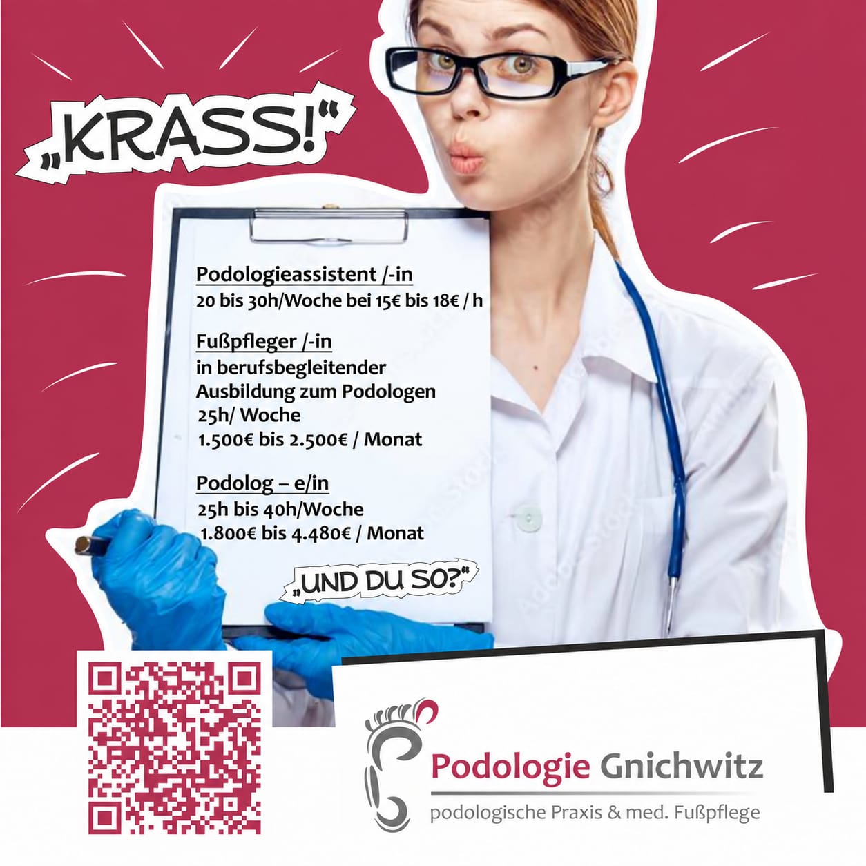 Jobs bei Podologie Gnichwitz
